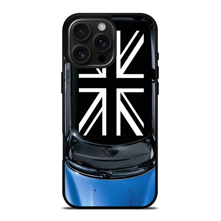 MINI COOPER UNIONS JACK BLUE iPhone 16 Pro Max Case Cover MINI COOPER UNIONS JACK BLUE iPhone 16 Pro Max Case Cover