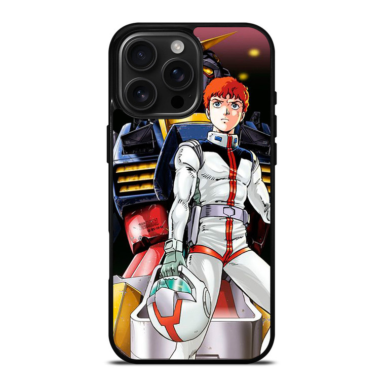 MOBILE SUITE GUNDAM AMURO RAY iPhone 16 Pro Max Case Cover