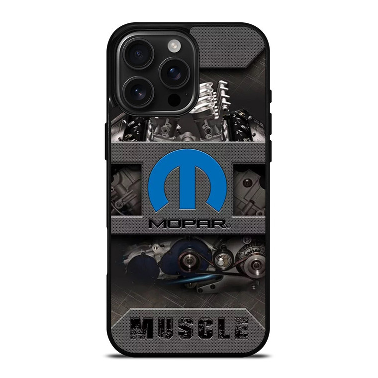 MOPAR MUSCLE ENGINE LOGO iPhone 16 Pro Max Case Cover