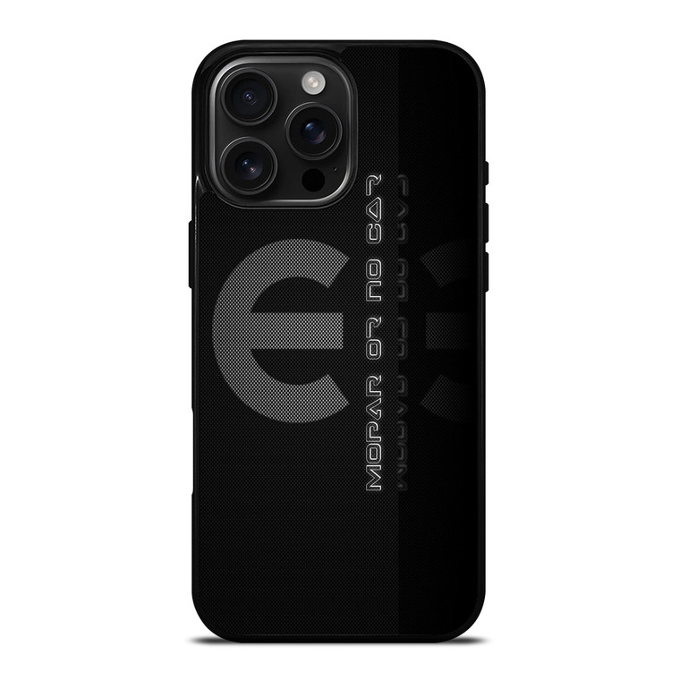 MOPAR OR NO CAR CARBON iPhone 16 Pro Max Case Cover