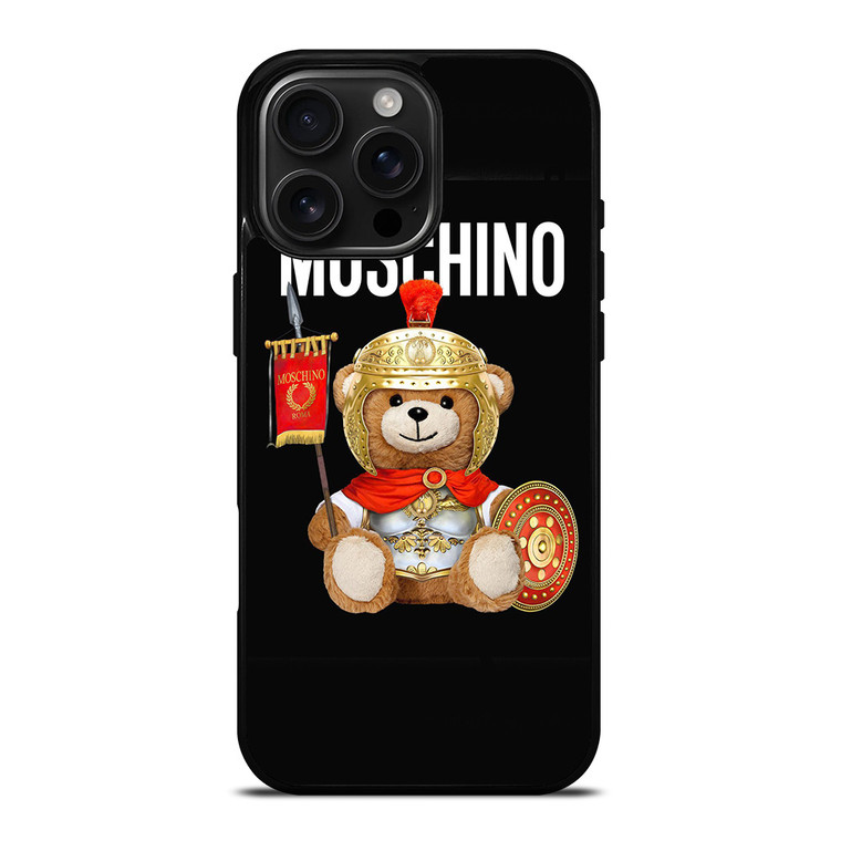 MOSCHINO BEAR ROMAN iPhone 16 Pro Max Case Cover