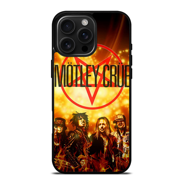 MOTLEY CRUE BAND ROCK iPhone 16 Pro Max Case Cover