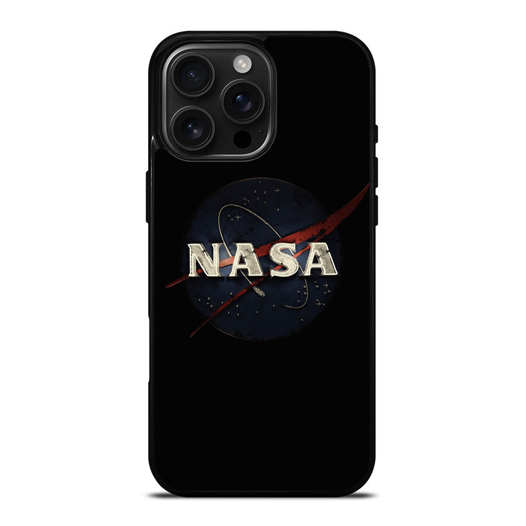 NASA METAL LOGO BADGE iPhone 16 Pro Max Case Cover