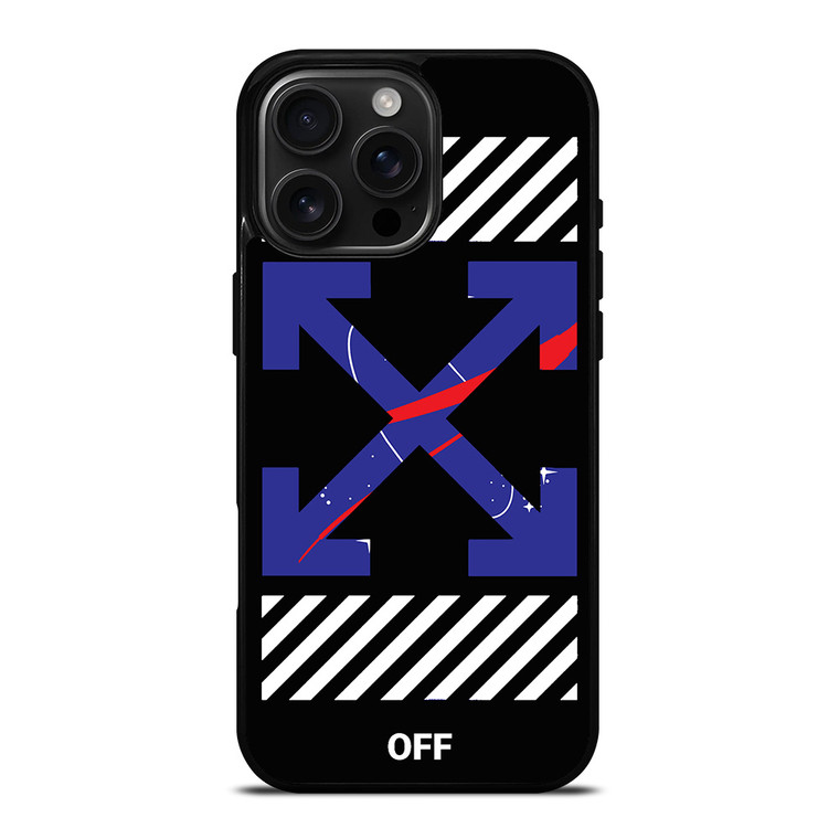 NASA OFF WHITE iPhone 16 Pro Max Case Cover