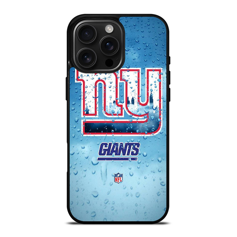 NEW YORK GIANTS NFL WET LOGO iPhone 16 Pro Max Case Cover