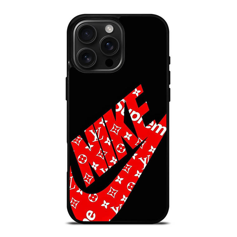 NIKE LV LOUIS VUITTON LOGO iPhone 16 Pro Max Case Cover