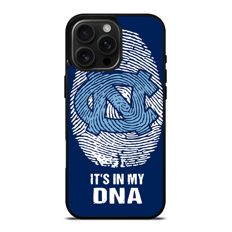 NORTH CAROLINA TAR HEELS IT S IN MY DNA iPhone 16 Pro Max Case Cover