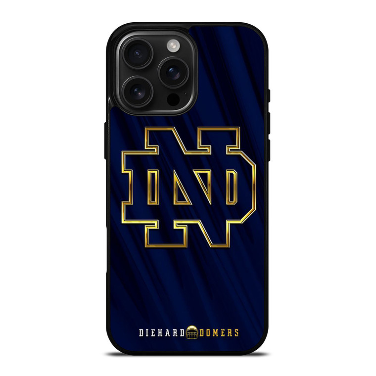 NOTRE DAME ND FOOTBALL LOGO iPhone 16 Pro Max Case Cover