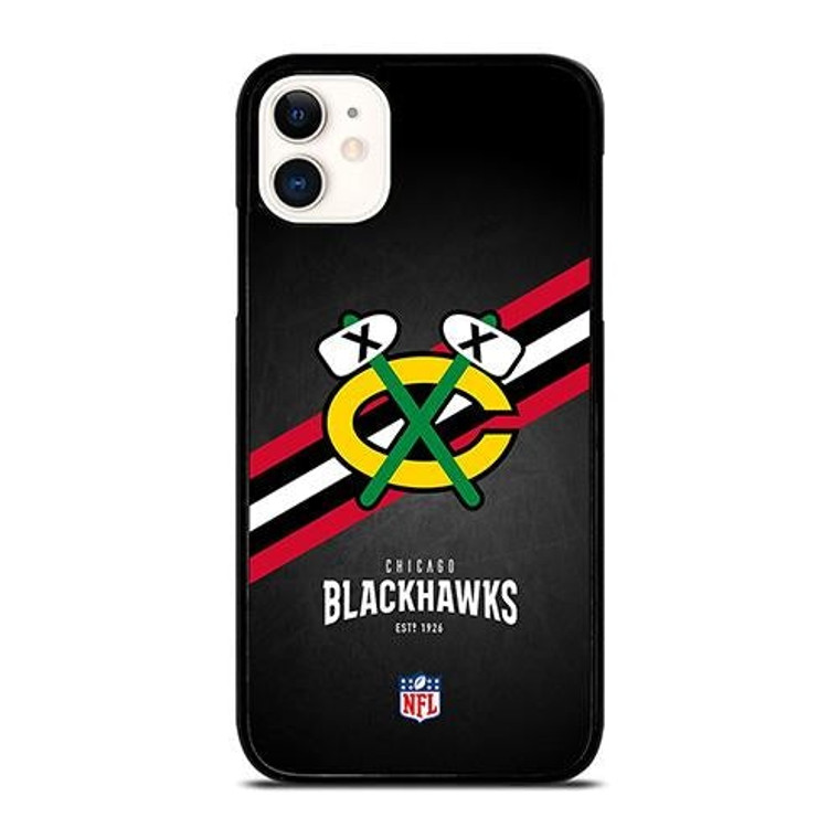 CHICAGO BLACKHAWKS NFL SYMBOL iPhone 11 Case Cover
