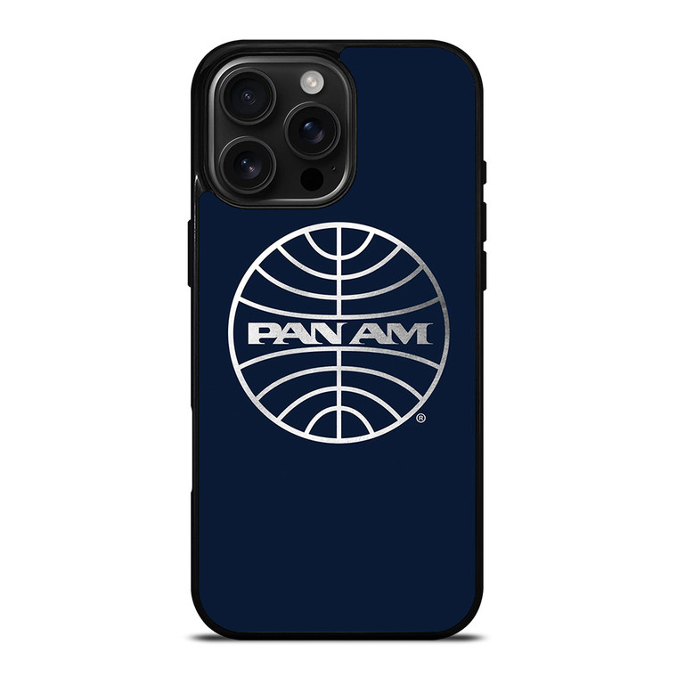 PAN AM LOGO AIRLINE AMERICAN AIRWAYS iPhone 16 Pro Max Case Cover