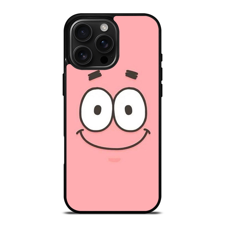 PATRICK STAR SMILE FACE iPhone 16 Pro Max Case Cover