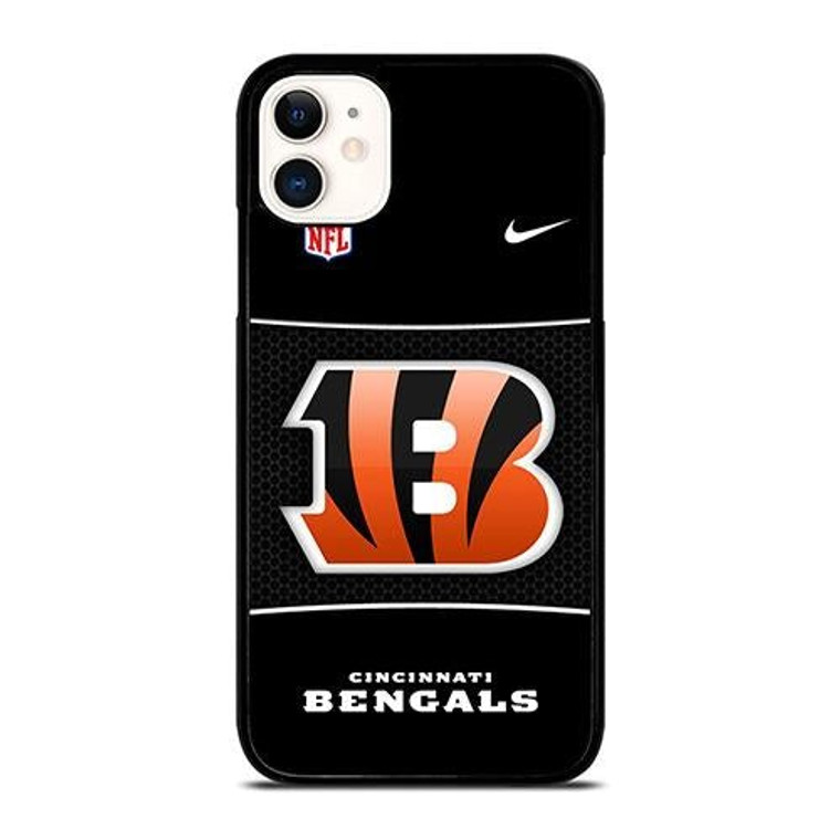 CINCINNATI BENGALS NIKE NFL iPhone 11 Case Cover