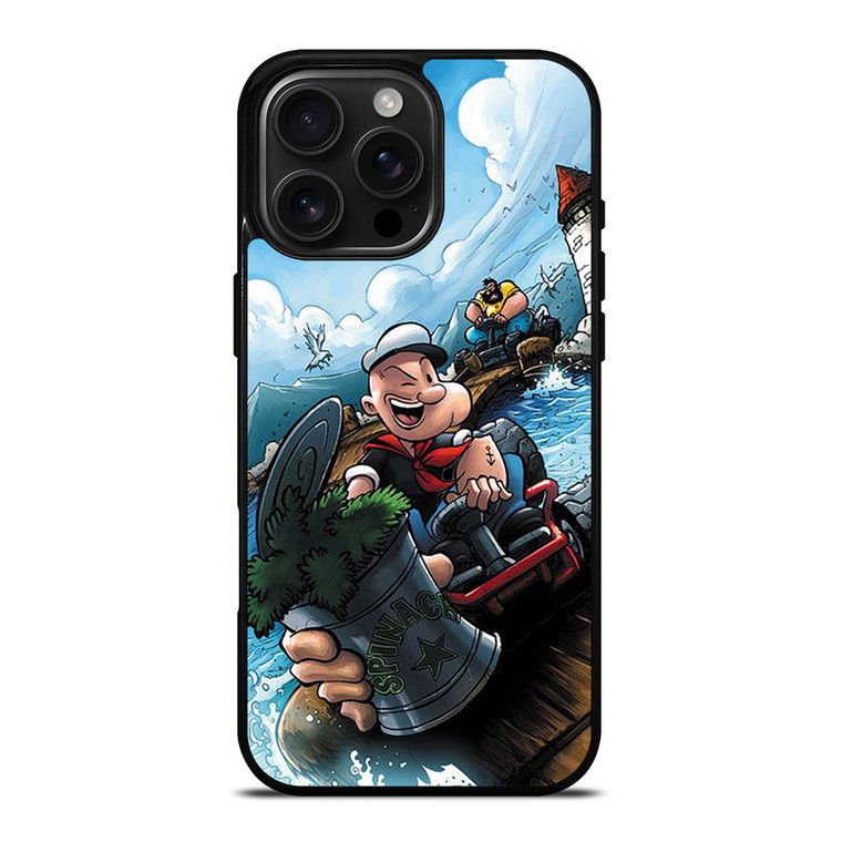 POPEYE THE SAILORMAN CARTOON iPhone 16 Pro Max Case Cover