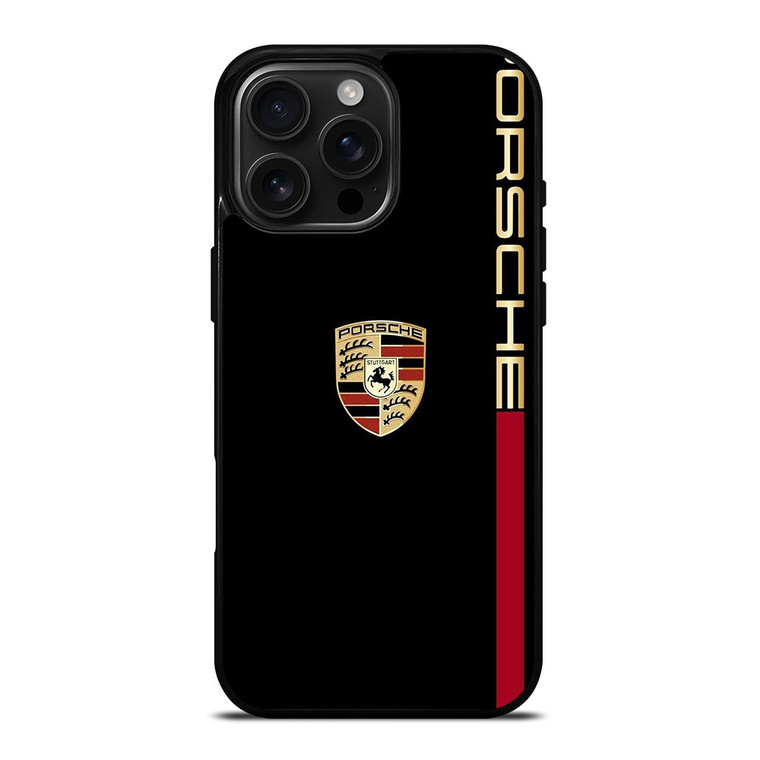 PORSCHE CAR LOGO STUTTGART iPhone 16 Pro Max Case Cover