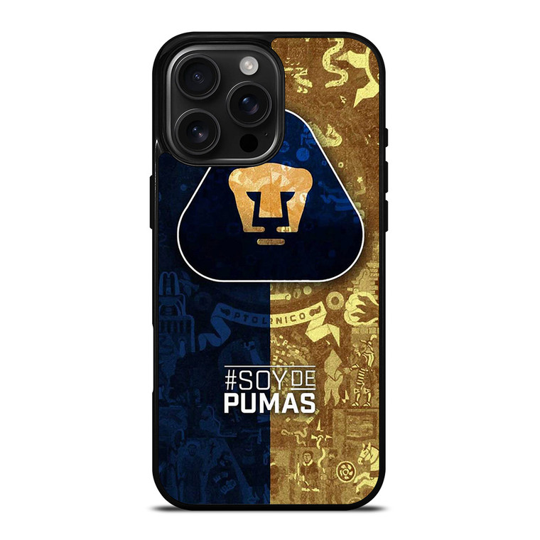 PUMAS UNAM LOGO iPhone 16 Pro Max Case Cover