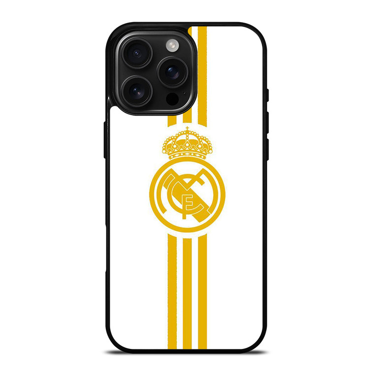 REAL MADRDI LOGO HALA MADRID iPhone 16 Pro Max Case Cover