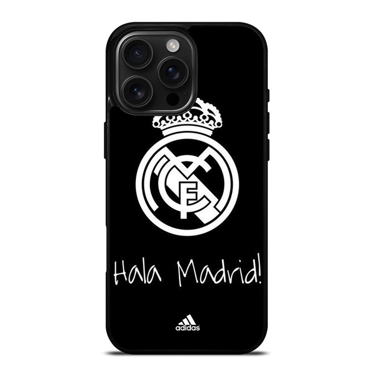 REAL MADRID FANS ADIDAS iPhone 16 Pro Max Case Cover