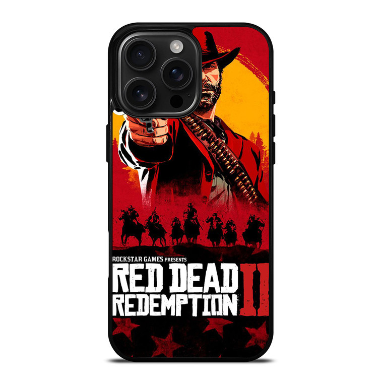 RED DEAD REDEMPTION 2 iPhone 16 Pro Max Case Cover