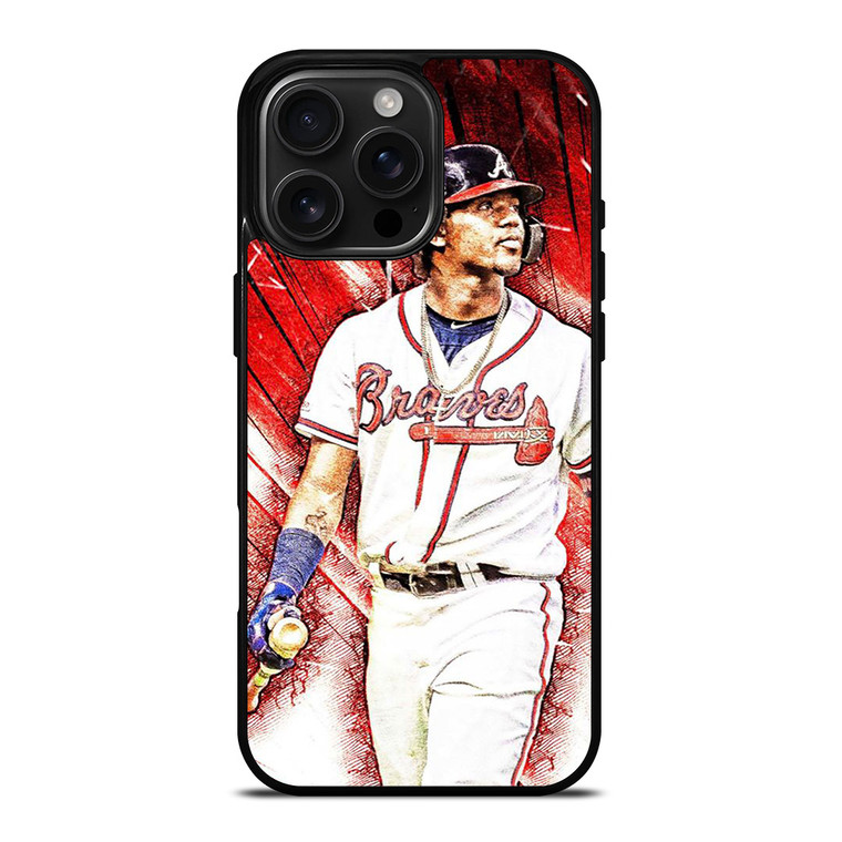RONALD ACUNA JR ATLANTA BRAVES PLAYER iPhone 16 Pro Max Case Cover