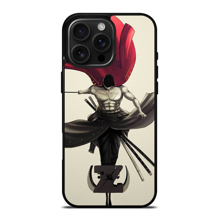 RORONOA ZORO ONE PIECE ANIME iPhone 16 Pro Max Case Cover RORONOA ZORO ONE PIECE ANIME iPhone 16 Pro Max Case Cover