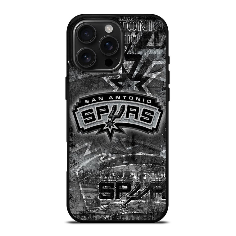 SAN ANTONIO SPURS LOGO iPhone 16 Pro Max Case Cover
