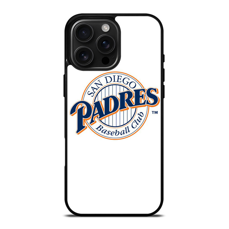 SAN DIEGO PADRES BASEBALL TEAM LOGO iPhone 16 Pro Max Case Cover