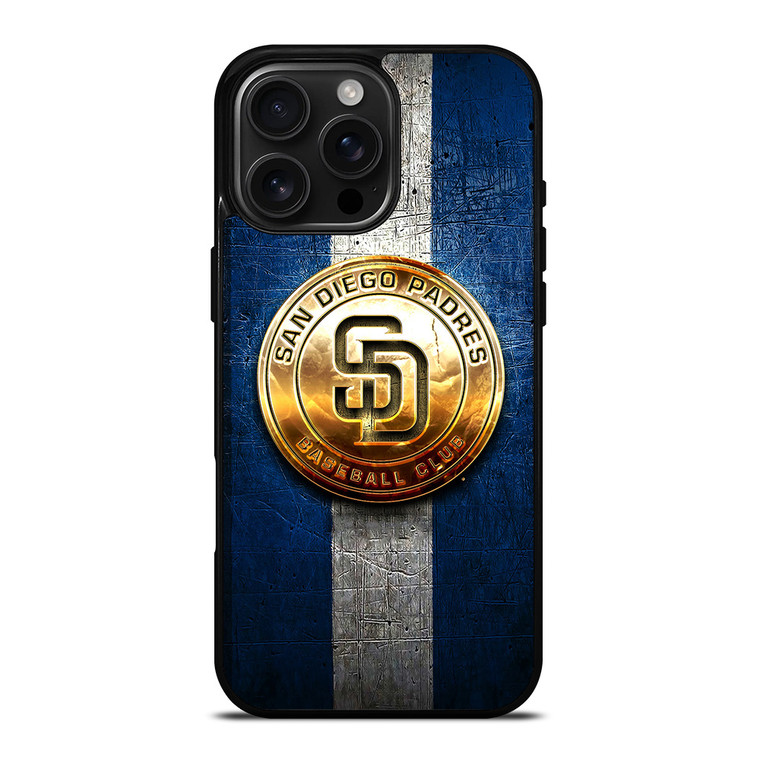 SAN DIEGO PADRES GOLD LOGO iPhone 16 Pro Max Case Cover