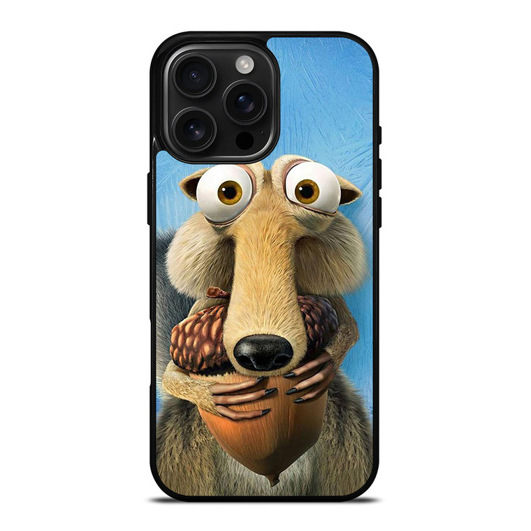 SCRAT THE SQUIRREL ICE AGE iPhone 16 Pro Max Case Cover