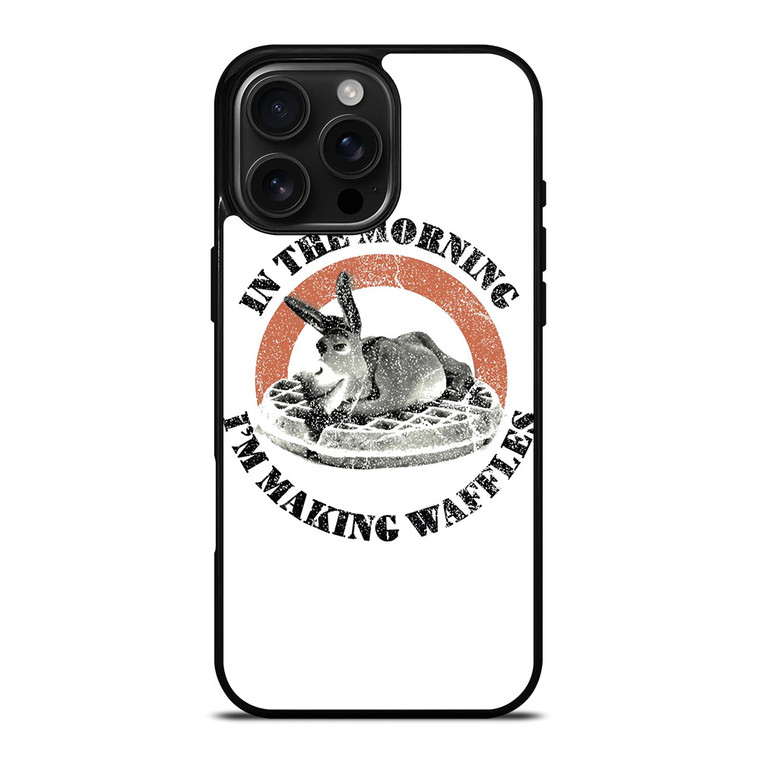SHREK DONKEY MAKING WAFFLES iPhone 16 Pro Max Case Cover
