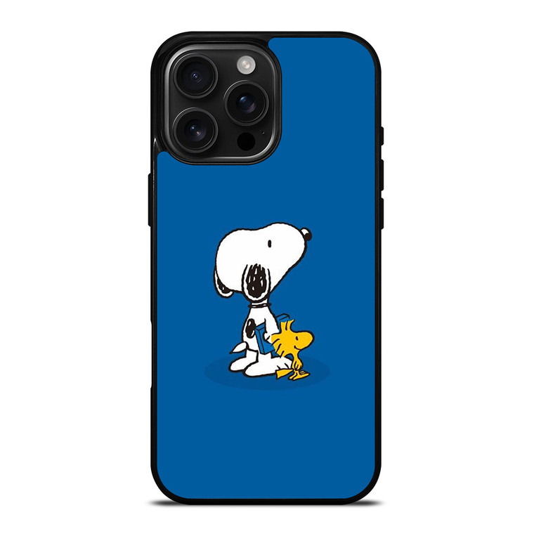 SNOOPY AND WOODSTOCK THE PEANUTS iPhone 16 Pro Max Case Cover