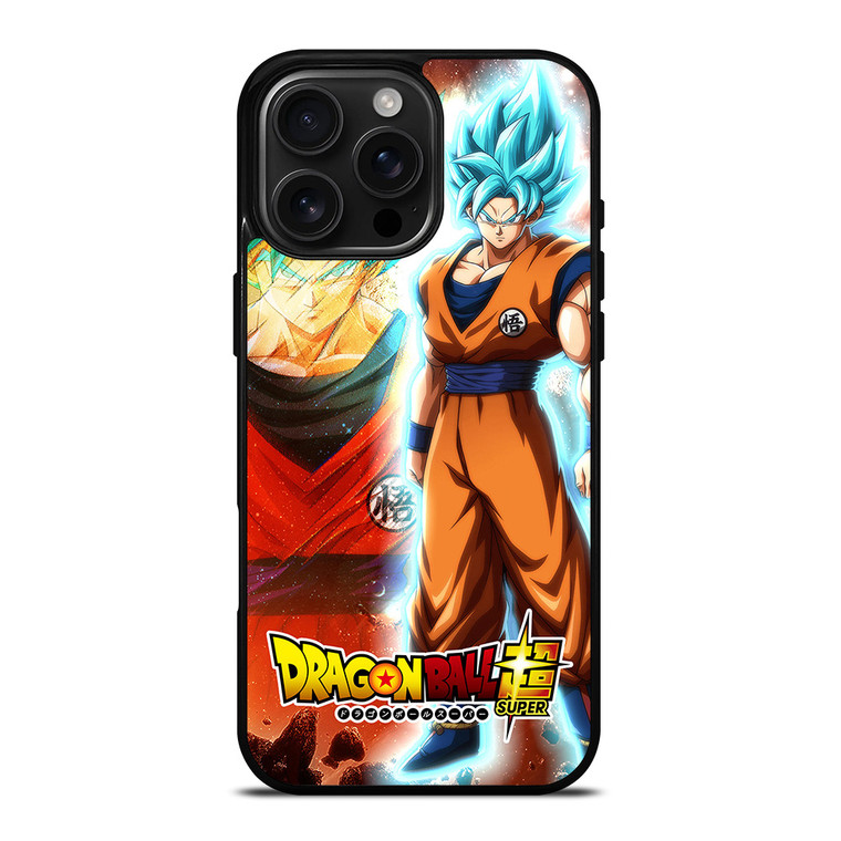SON GOKU SUPER SAIYAN BLUE DRAGON BALL iPhone 16 Pro Max Case Cover