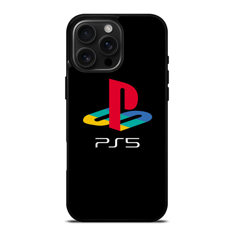 SONY PLASTATION PS 5 SYMBOL iPhone 16 Pro Max Case Cover