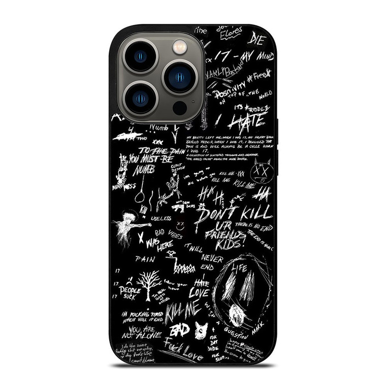 XXXTENTACION QUOTE iPhone 13 Pro Case Cover
