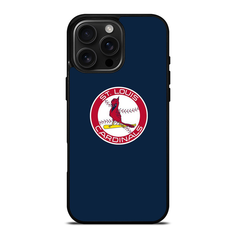 ST LOUIS CARDINALS LOGO BASEBALL TEAM EMBLEM iPhone 16 Pro Max Case Cover