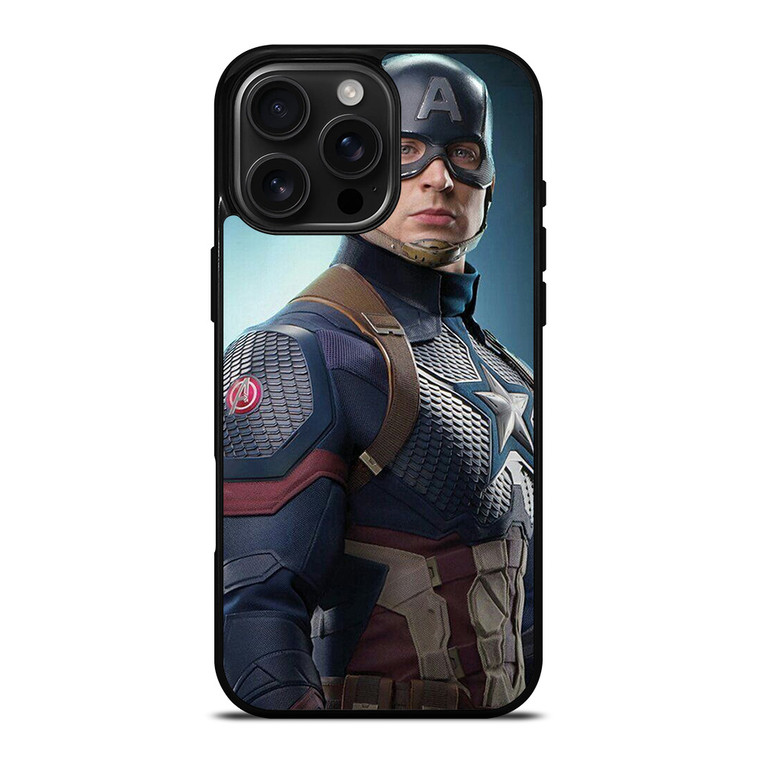 STEVE ROGERS CAPTAIN AMERICA AVENGERS iPhone 16 Pro Max Case Cover