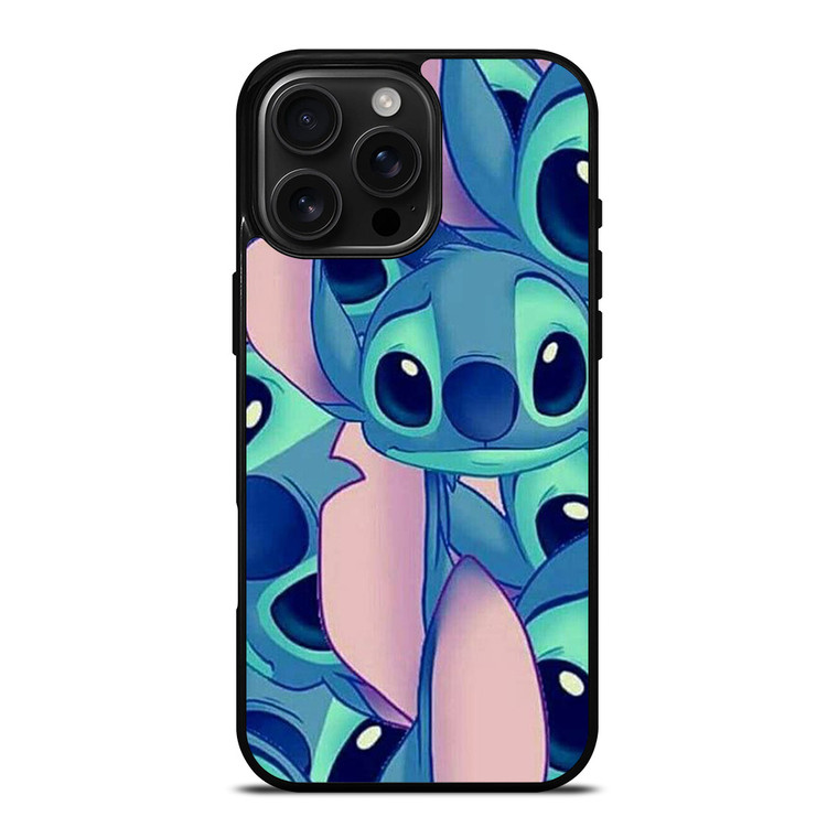 STITCH DISNEY FACES iPhone 16 Pro Max Case Cover
