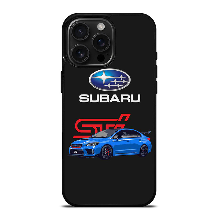 SUBARU STI CAR iPhone 16 Pro Max Case Cover