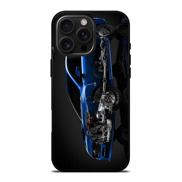 SUBARU WRX BLE CAR iPhone 16 Pro Max Case Cover SUBARU WRX BLE CAR iPhone 16 Pro Max Case Cover
