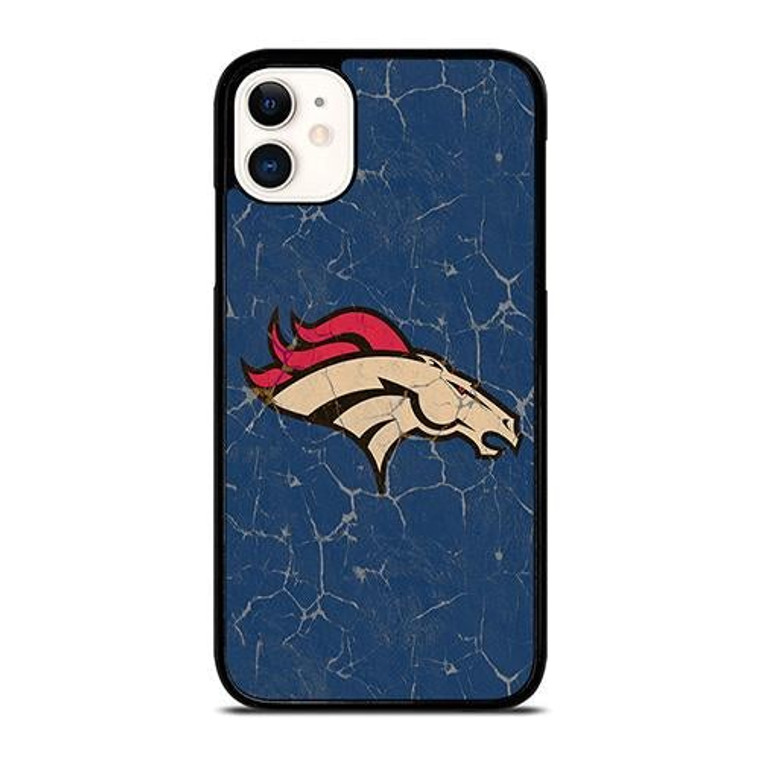 DENVER BRONCOS BROKEN LOGO iPhone 11 Case Cover