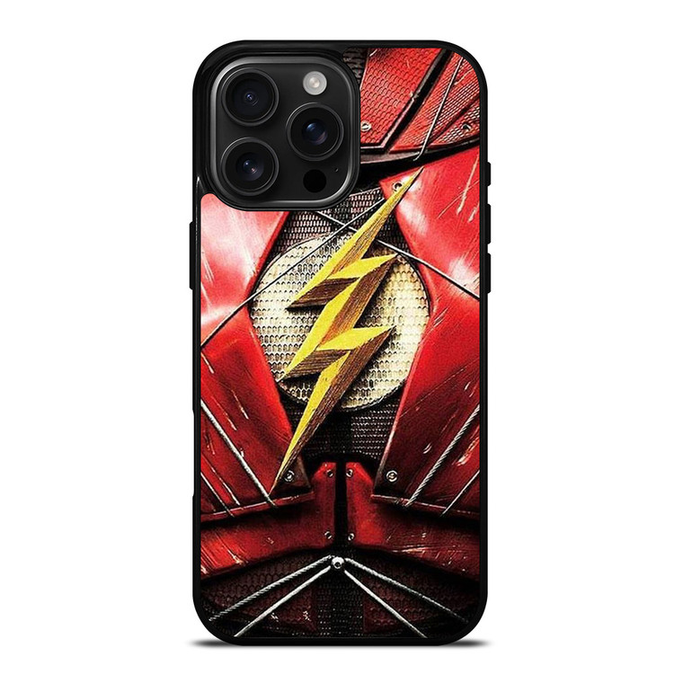 THE FLASH SUIT ARMOR LOGO iPhone 16 Pro Max Case Cover
