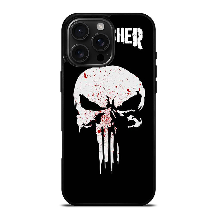 THE PUNISHER MARVEL LOGO iPhone 16 Pro Max Case Cover THE PUNISHER MARVEL LOGO iPhone 16 Pro Max Case Cover