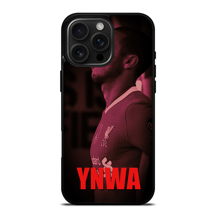 THIAGO ALCANTARA LIVERPOOL YNWA iPhone 16 Pro Max Case Cover