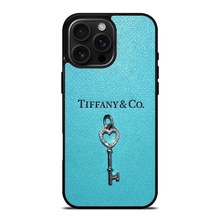 TIFFANY AND CO KEY LEATHER iPhone 16 Pro Max Case Cover