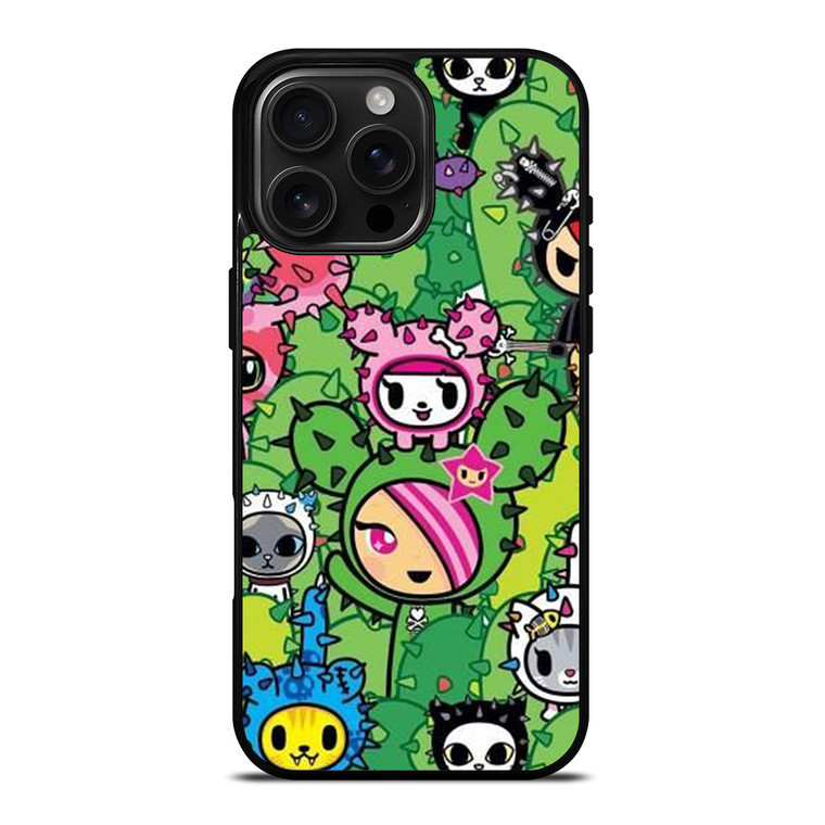 TOKIDOKI DONUTELLA CACTUS  iPhone 16 Pro Max Case Cover
