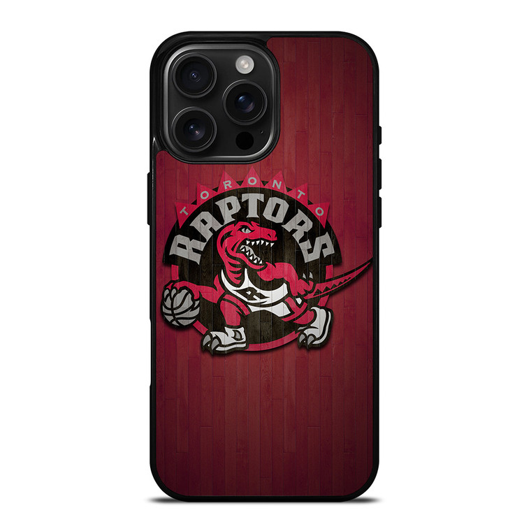 TORONTO RAPTORS WOODEN LOGO iPhone 16 Pro Max Case Cover