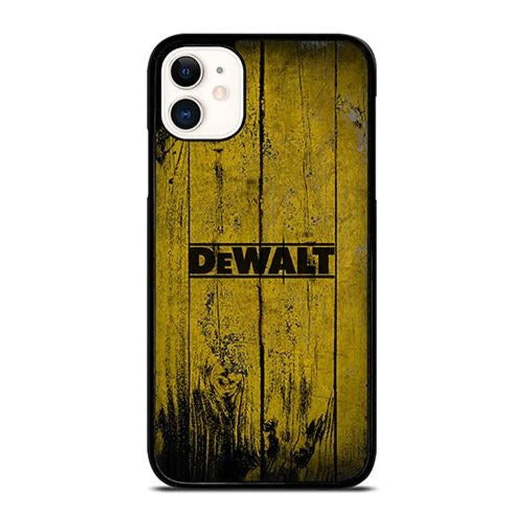 DEWALT WOODEN LOGO iPhone 11 Case Cover