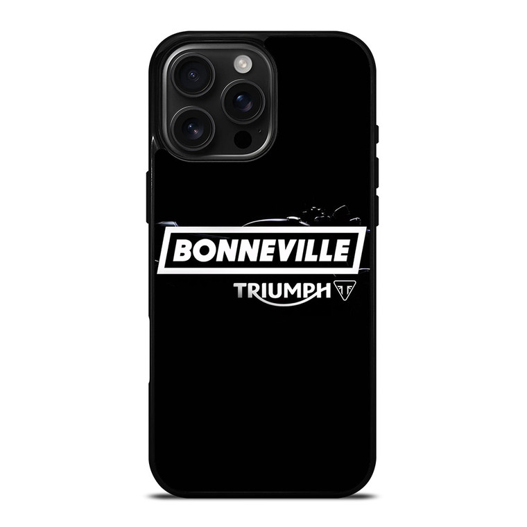TRIUMPH BONNEVILLE LOGO iPhone 16 Pro Max Case Cover