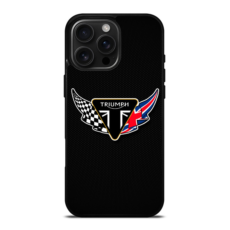TRIUMPH BRITISH MOTORCYCLES iPhone 16 Pro Max Case Cover