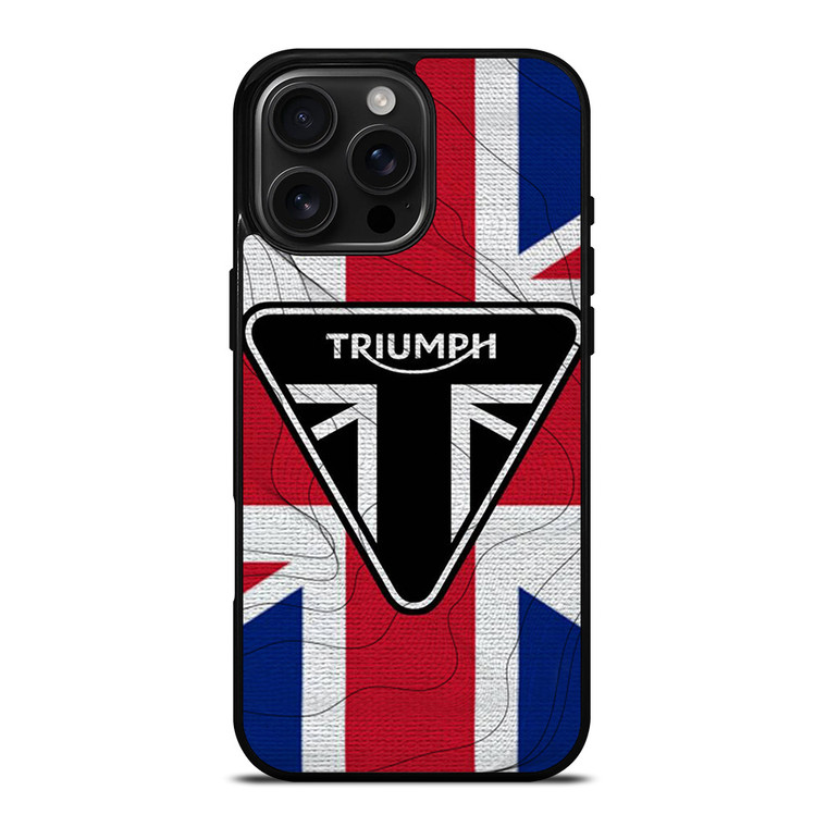 TRIUMPH MOTORCYCLE icon iPhone 16 Pro Max Case Cover