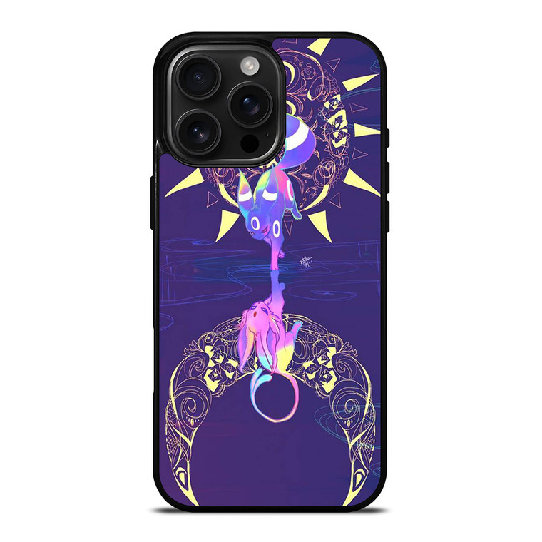 UMBREON SHINY POKEMON ART iPhone 16 Pro Max Case Cover
